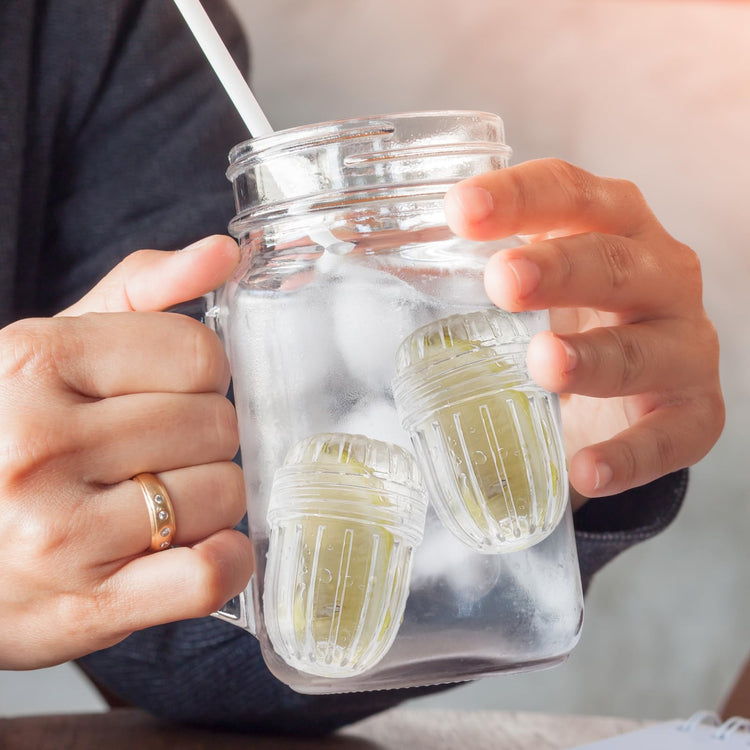 2PCS Small size Fruit Infuser for Wide Mouth Bottles. (2 Count)