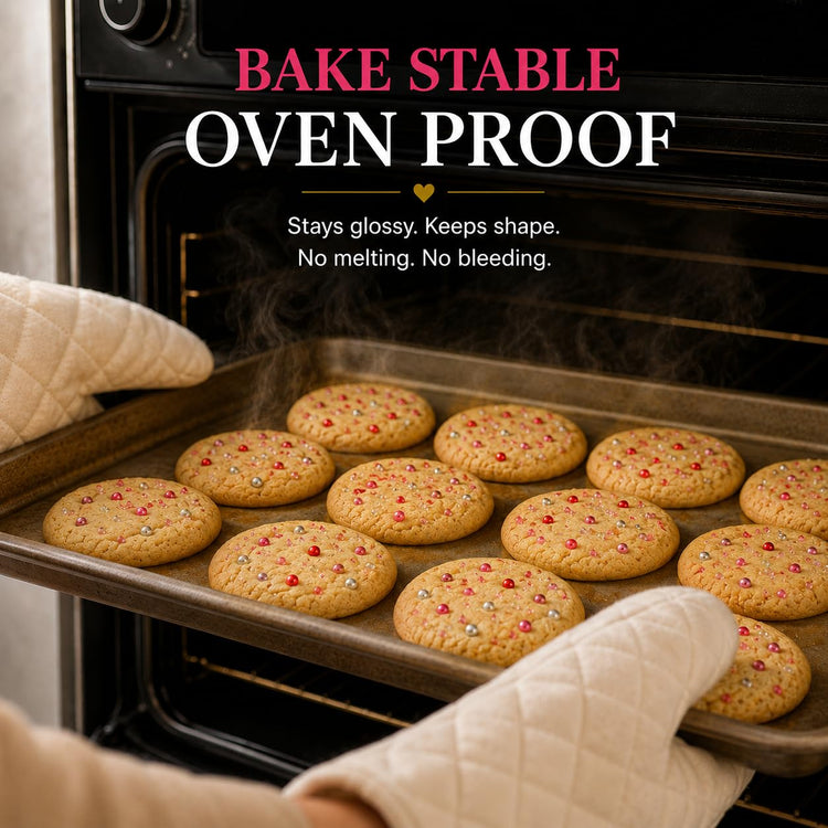Assorted Edible Sprinkles Pack of 5 (5 Ounce)