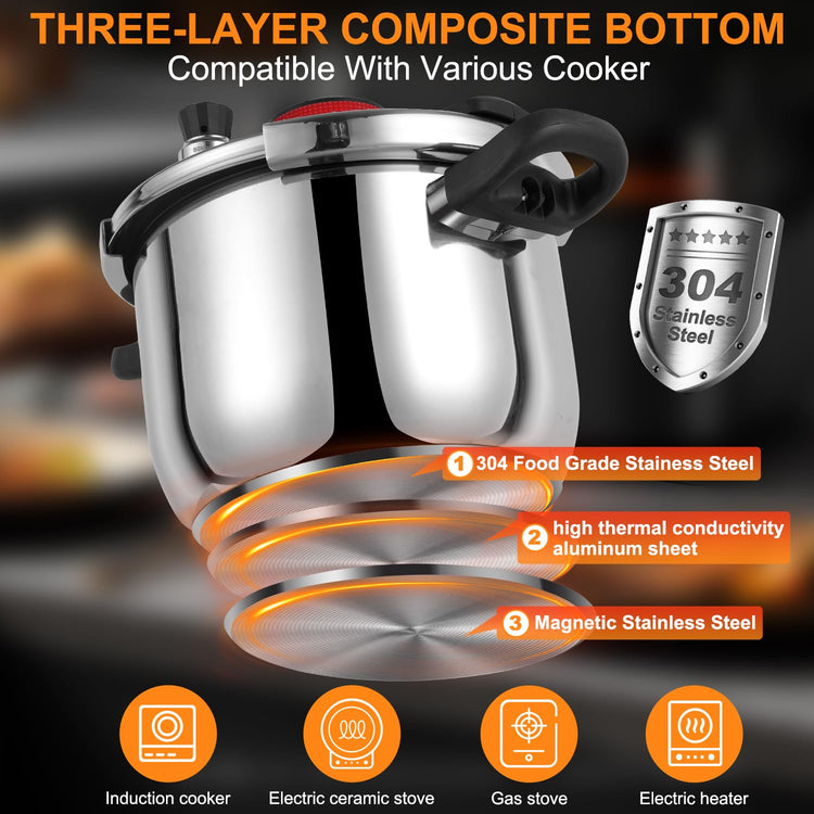 Pressure Cooker 12 QT