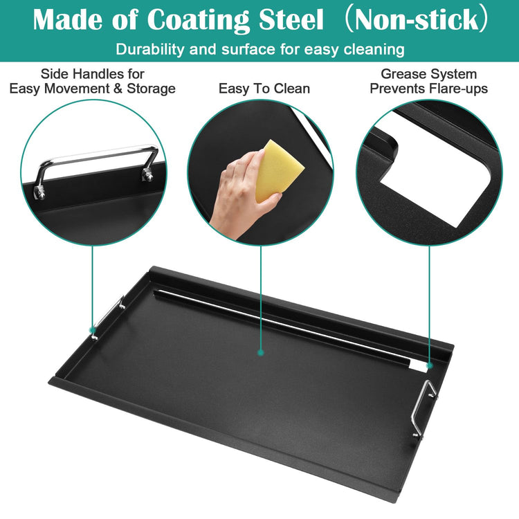 Full Size Griddle Inserts for CharBroil Performance 6 Burner Series