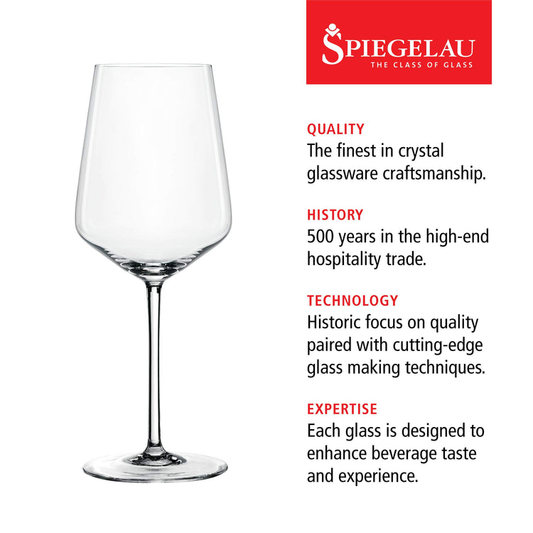 Style Crystal White Wine Glasses Gift Set (4 Count)