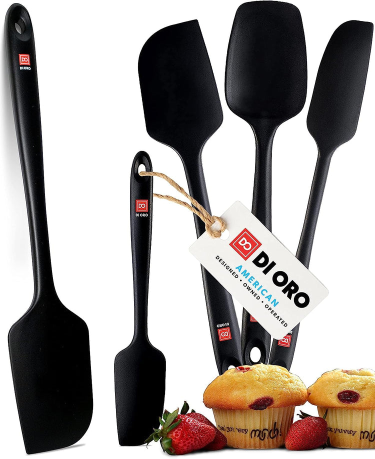 DI ORO Silicone Spatula Set (5 Count)