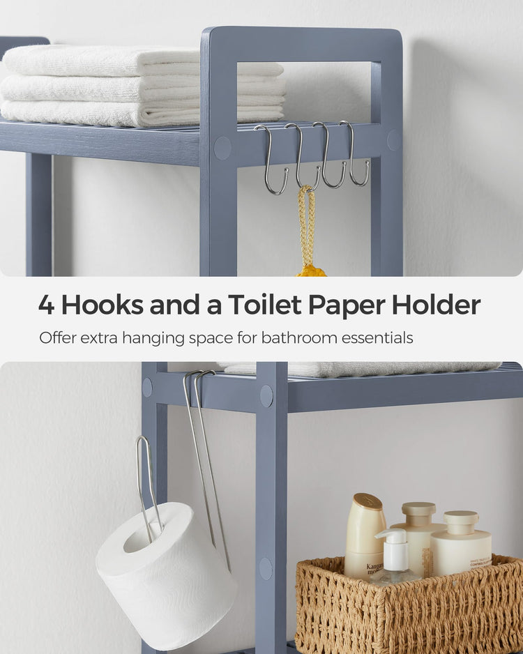 Over The Toilet Storage