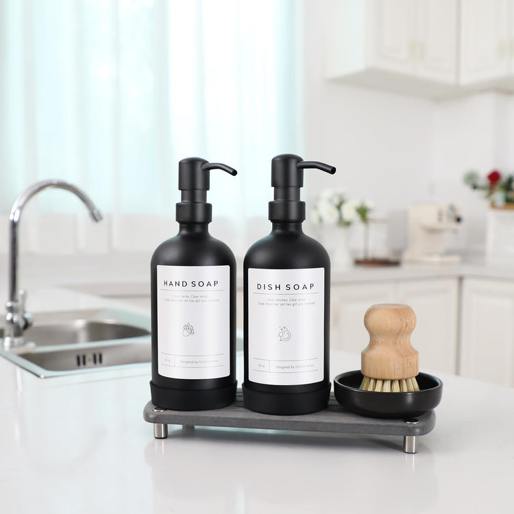 Luxury] Kitchen Soap Dispenser Set