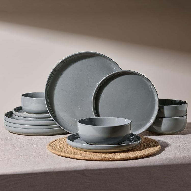 Milkyway 12 Piece Stoneware Dinnerware Set