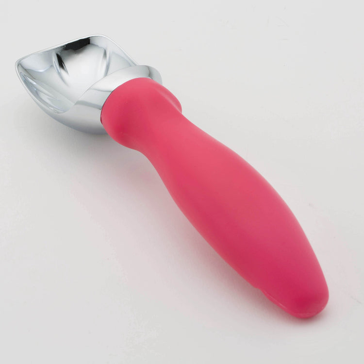 Heavy Duty Metal Ice Cream Scoop with Comfortable Handle