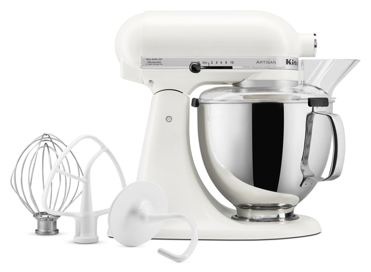 Artisan, 5-Qt Tilt Head Stand Mixer, KSM150PS, Porcelain White