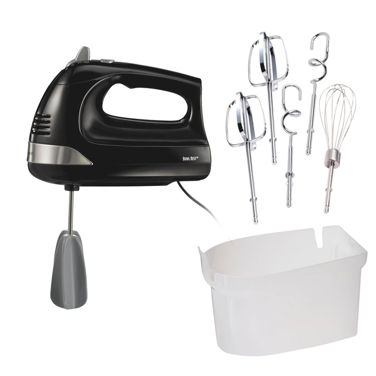 6 Speed Electric Hand Mixer With Easy Clean Beaters