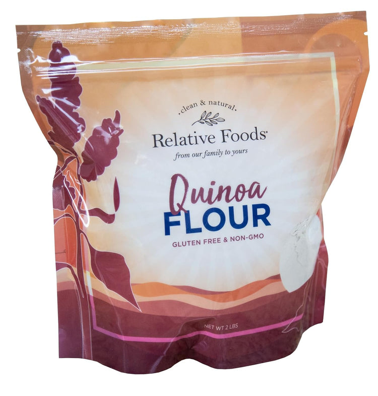 Relative Foods Quinoa Flour – 2 lb | Naturally Gluten Free, Non-GMO | Finely Milled Ancient Grain | Plant-Based Flour for Baking and Cooking. - Nestoria
