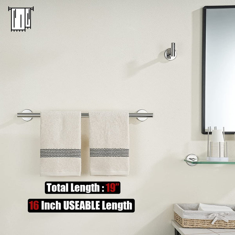 Towel Bar Polished Steel