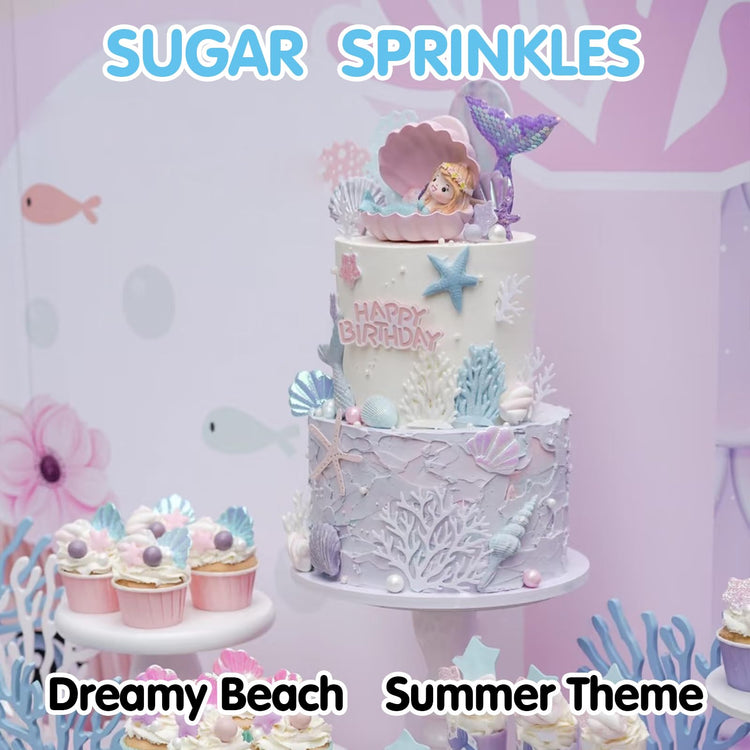 Edible Pink Sprinkles for Cake Decorating (4.5 Ounce)