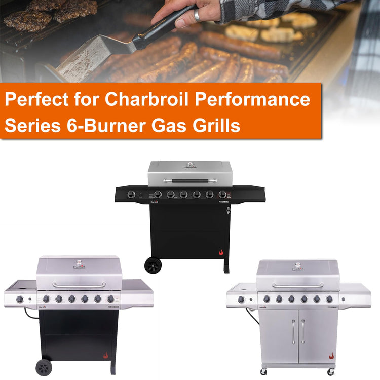 17" Flat Top Griddle for Charbroil Performance 6