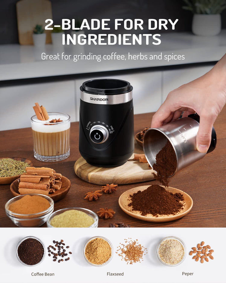 Electric Super Silent Blade Coffee Grinder