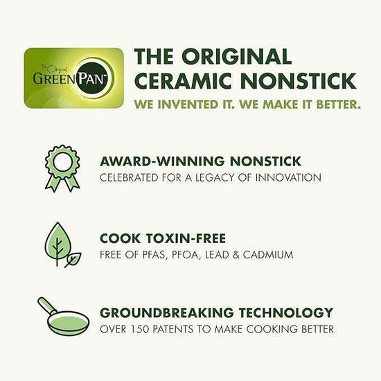 GreenPan Dover Healthy Ceramic Nonstick, 12 Piece Cookware Pots and Pans Set, PFAS-Free, Dishwasher Safe, Comfort Grip Handle, Pastel Green
