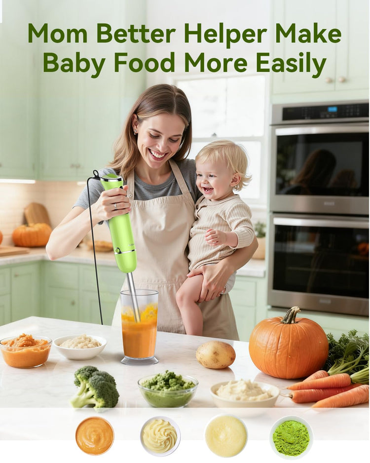 Immersion Blender Handheld 5 in 1 Hand Blender