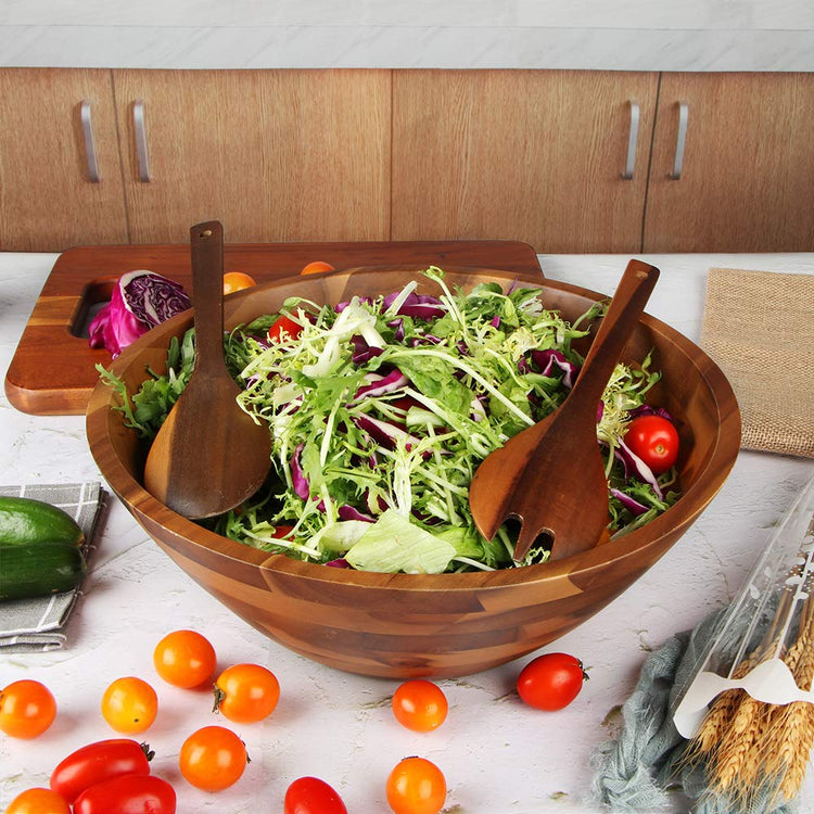 Salad Bowls Wooden Salad Bowls Set (3 Count)