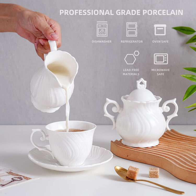Sugar and Creamer Set Ceramic