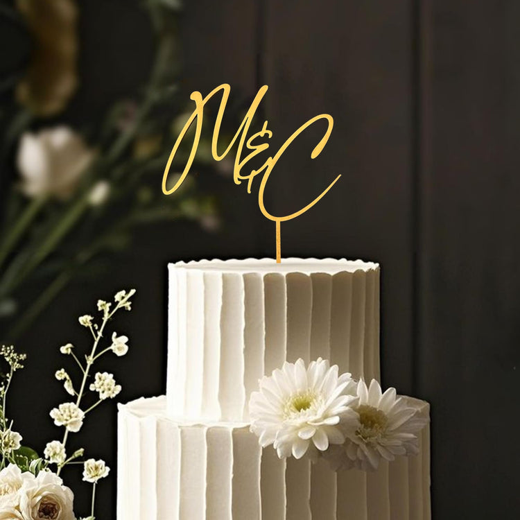 Personalized Wedding Cake Topper