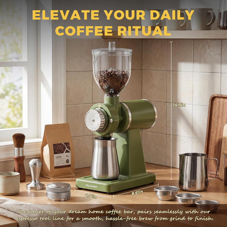 Electric Burr Coffee Grinder