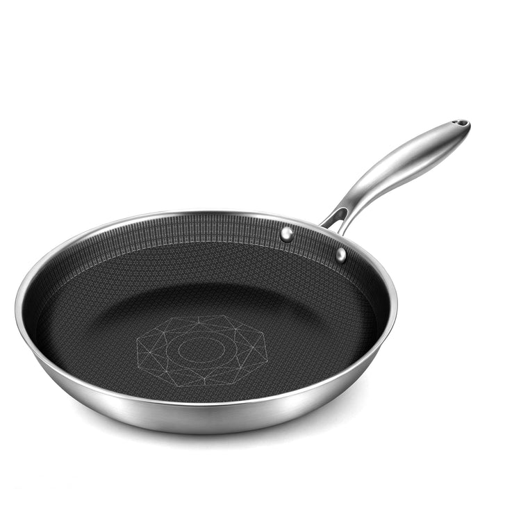 12 Inch Stainless Steel Pan