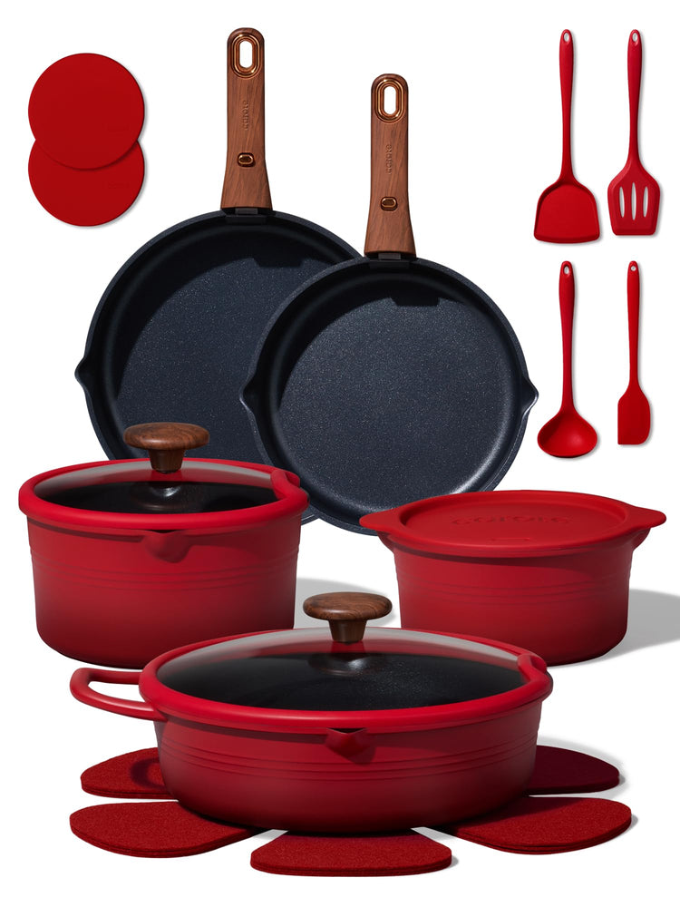 20pcs Titanium Cookware Set