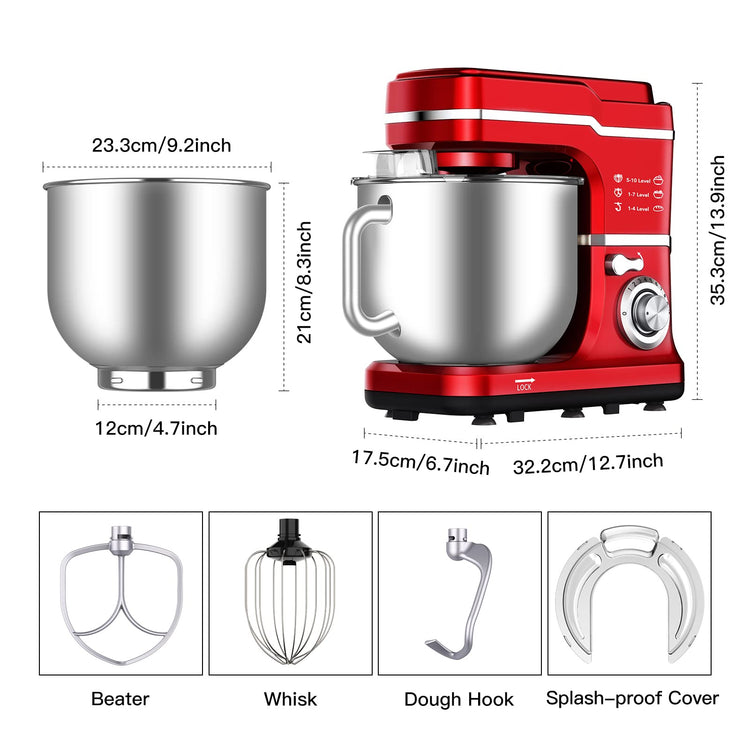 7.5 QT Stand Food Mixer