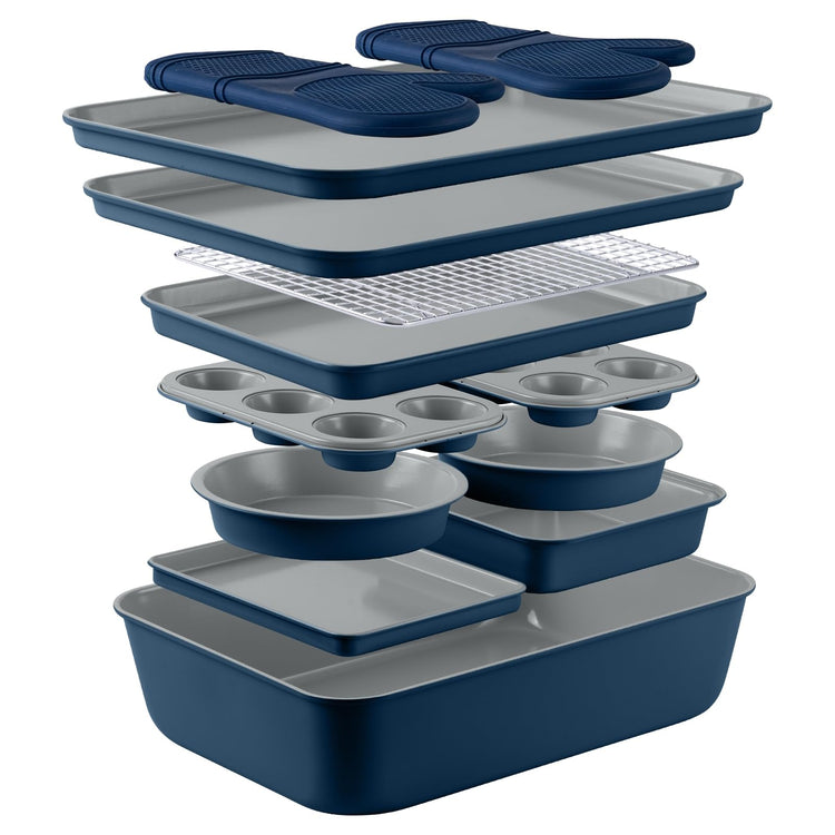 Nonstick Stackable Bakeware Set