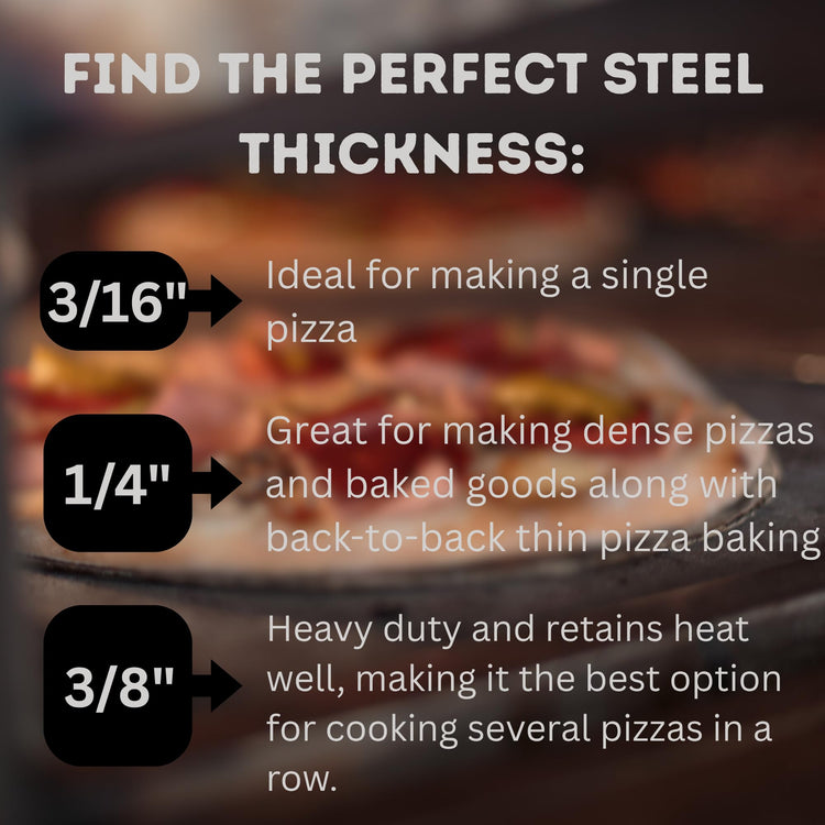 16" x 16" Pizza Steel