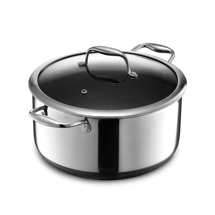 8QT Hybrid Nonstick Braiser Stock Pot with Lid