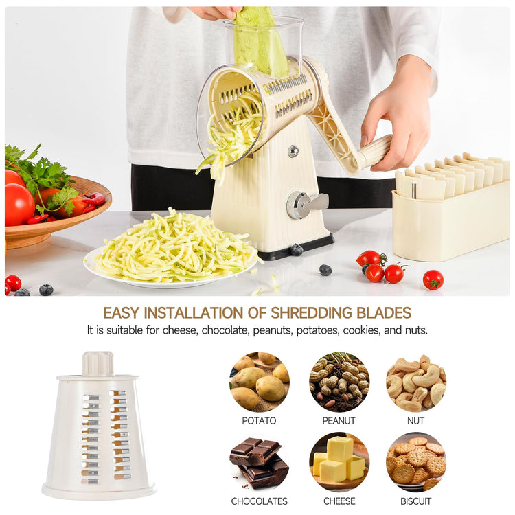 Xilrvna RotaryCheese Grater (42.4 Ounce)