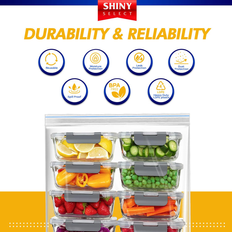 Ziplock 16" x 18" Food Storage Freezer Bags (100 Count)