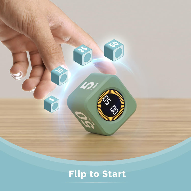 Pomodoro Cube Timer Productivity Visual Timer