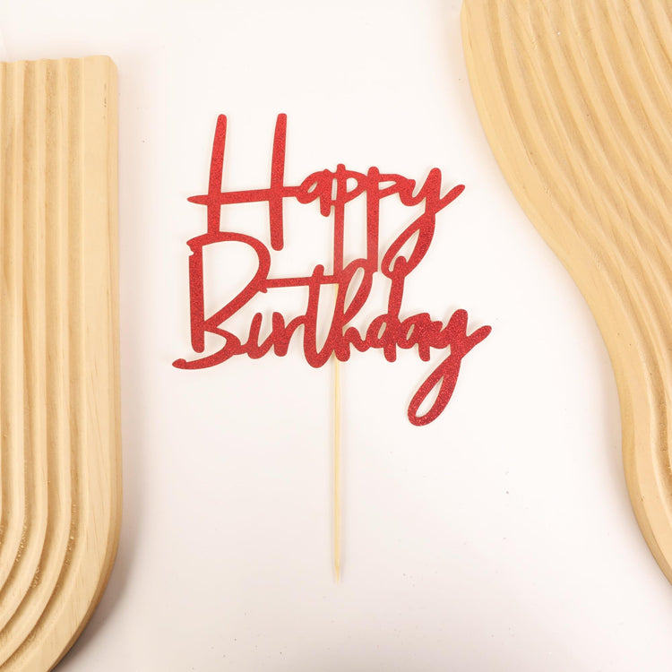 Happy Birthday Cake Topper