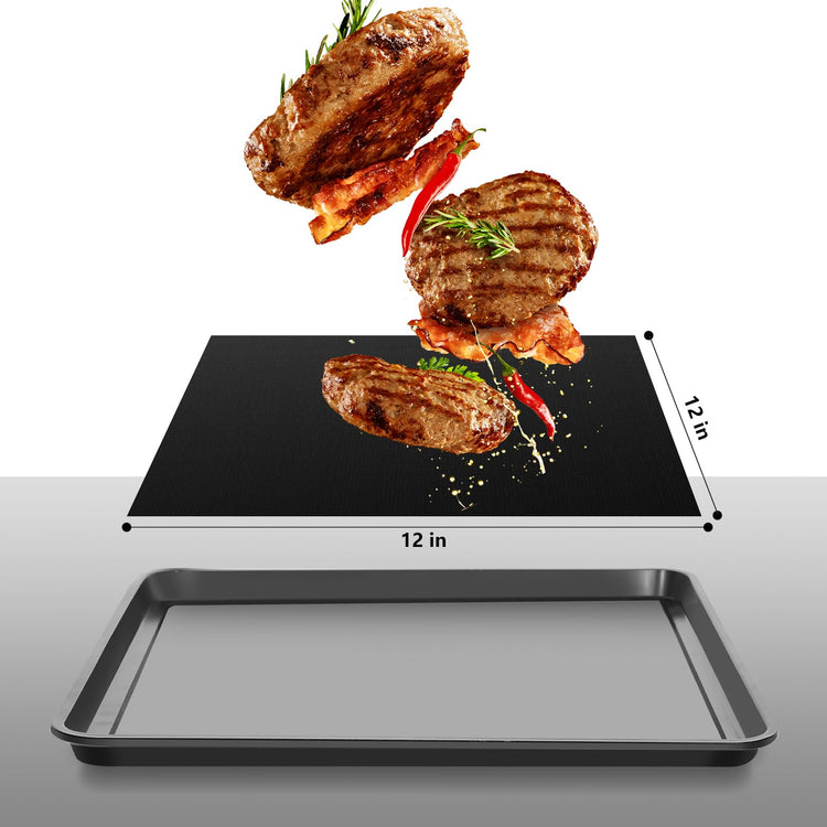 Air Fryer Oven Liners and Mesh Grill Mats Compatible with Ninja Foodi SP101 SP201 SP301