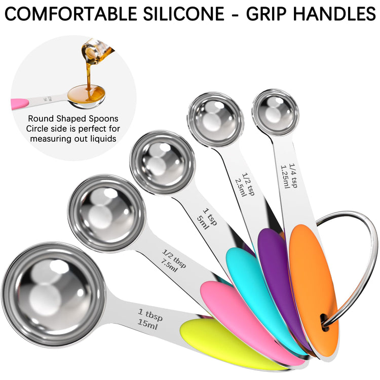 Nesting Measuring Cups and Spoons Set