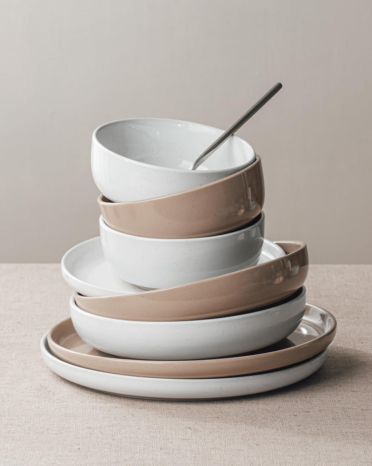 Milkyway 12 Piece Stoneware Dinnerware Set