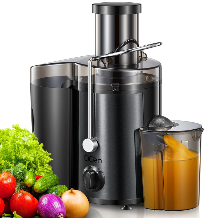 Juicer Machine 500W Centrifugal Juicer with Extra Wide Feed Chute