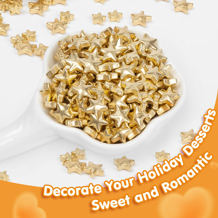 Gold Star Confetti (4.5 Ounce)