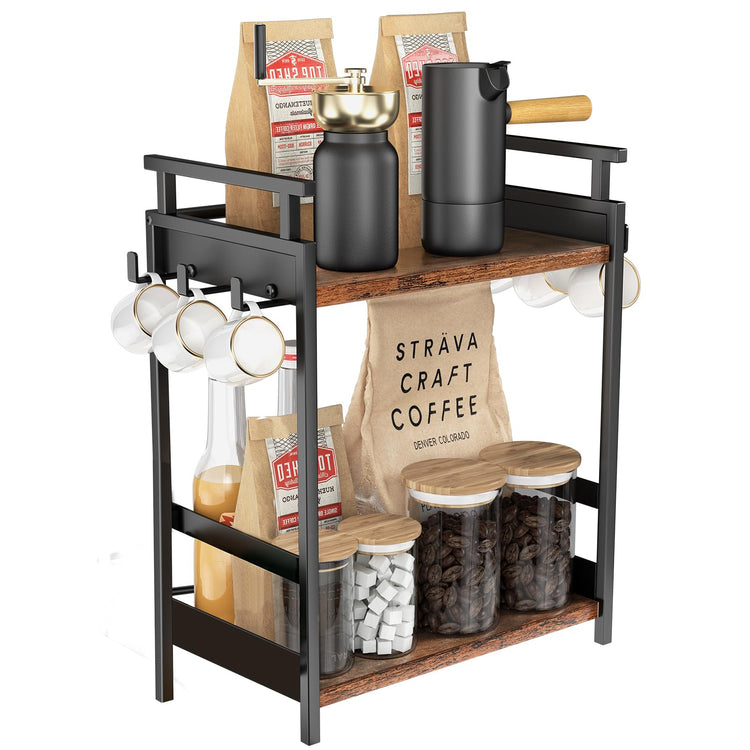 Coffee Bar Organizer for Home Office