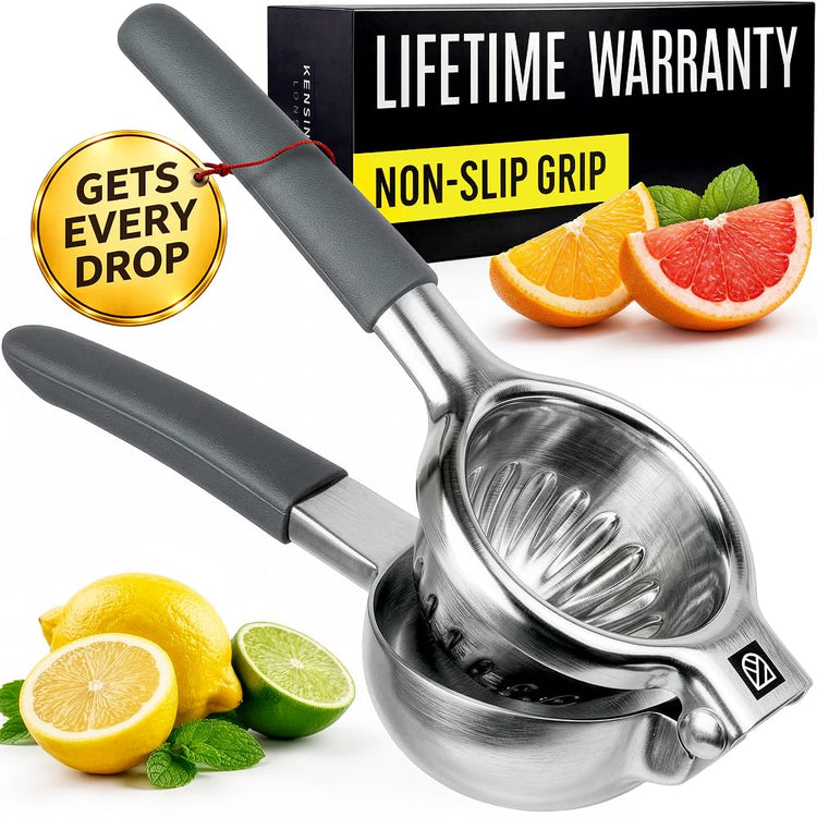 Large Lemon Squeezer Stainless Steel Press