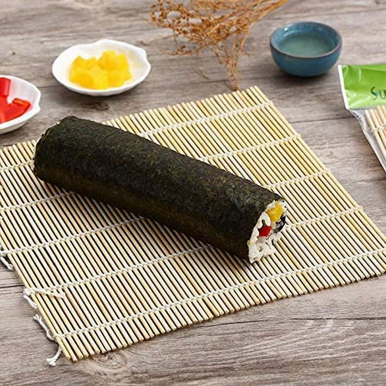 Pack of 10 Large Bamboo Sushi Mats Sushi Roller Rolling Mats Sushi Maker