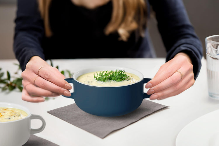 Soup Crocks Ceramic Bowls (4 Count)