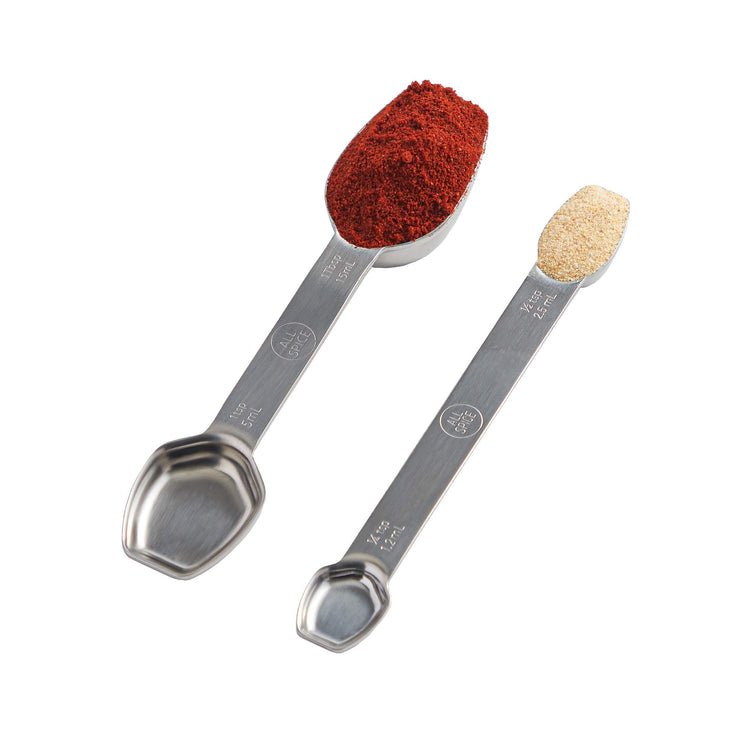 Stainless Steel Double Sided Measuring Spoon Set