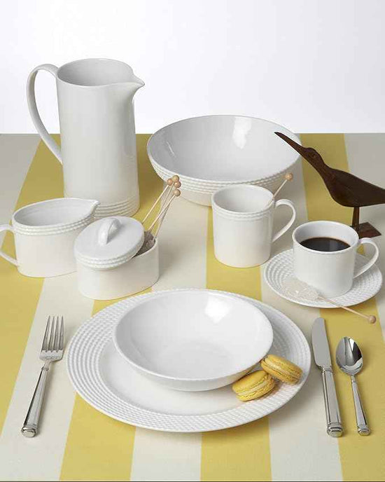 kate spade new york Wickford Tidbit Plate 1-Piece, Side Plate, Service for 1, White, 6-inch Diameter