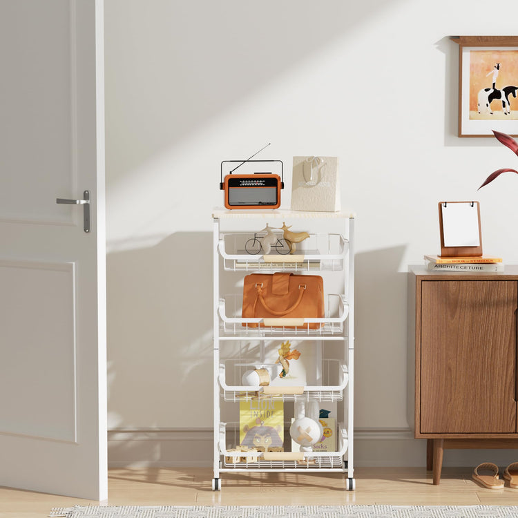 5 Layer Fruit Basket Kitchen Food Organizer and Rack