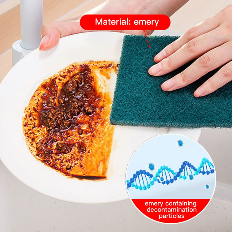 Heavy Duty Scour Pads Sponge Dish Scrubber Non (24 Count)
