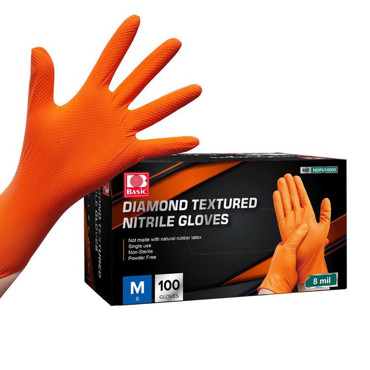 Basic Heavy Duty Nitrile Gloves (100 Count)