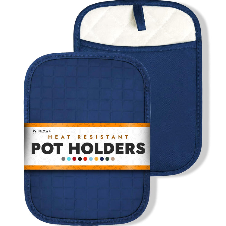 Silicone Kitchen Pot Holders with Pockets (2 Count)