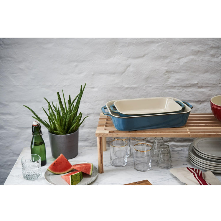 2 Pc Ceramic Baking Dish Set (2 Count)