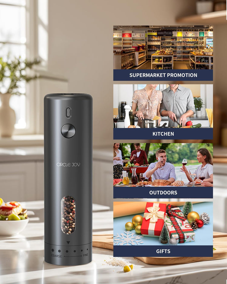 Electric Pepper Grinder Rechargeable